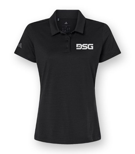Picture of A707 - Ladies Adidas Stripe Polo