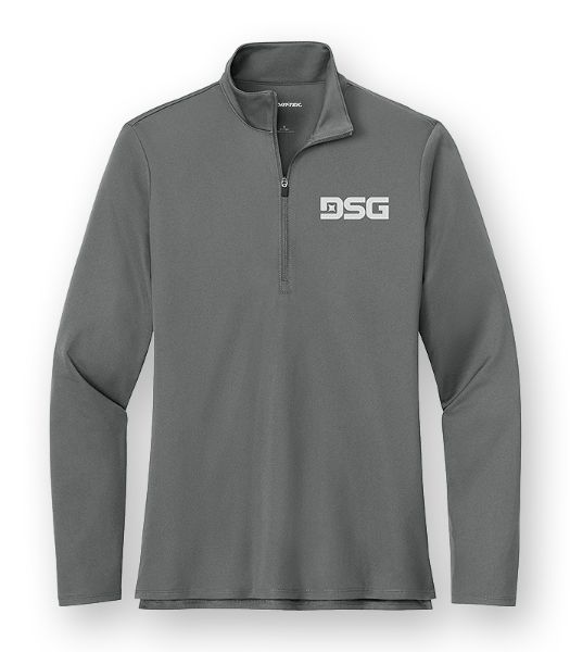 Picture of LST672 - Ladies Micropique 1/4 Zip