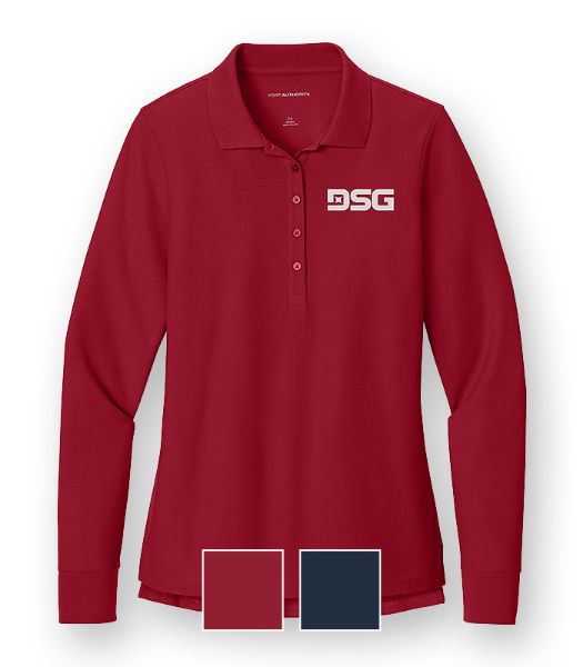 Picture of LK200LS - Ladies Wearever Long Sleeve Polo